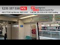 [C751B 337/338 NSL] [Full SB Trip 2338 A1/B1 338F lead!] [NS1 Jurong East → NS28 Marina South Pier]