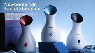 How to Use Newbealer 2in1 Facial Steamer