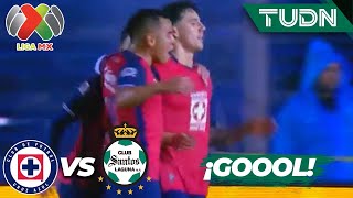 ¡GOL DE LA MÁQUINA! Jorge Sánchez aparece | Cruz Azul 1-0 Santos | Liga Mx -AP2024 - J15 | TUDN