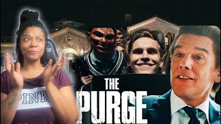 The Purge * Was WILD!!! First Time Watching