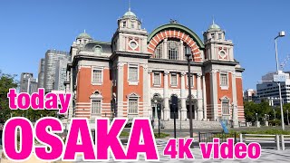 【Rose garden】Monday morning May 2021 「osaka morning 507 JAPAN」 4K video virtual trip walk、緊急事態宣言