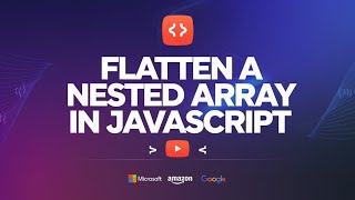 Flatten array javascript interview questions #javascript #programming #array #flatten #interview