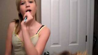 Brush your teeth, Young lady. (: