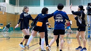 Heights杯 準決勝 (女子)紅マドンナvs. 鷹陵倶楽部