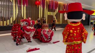 2025 CNY Double Prosperity Lion @ Melbourne Airport 🧨🧧🏮