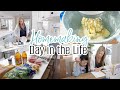 HOMEMAKING DAY IN THE LIFE | cleaning, making butter, homeschooling | simple joy filled living