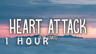 [1 HOUR 🕐 ] Demi Lovato - Heart Attack (Lyrics)