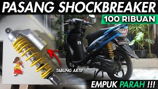 PASANG SHOCKBREAKER TABUNG YOKO JLT 175 305 MM DI MIO SMILE | GILA SIH EMPUK PARAH !!! | AUTO NYAMAN