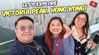 Let's explore VICTORIA PEAK & MONG KOK in Hong Kong 🇭🇰 | JM BANQUICIO