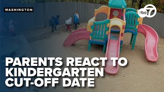 Parents react to DC Public Schools plan to enforce kindergarten cutoff date, "academic redshirting"