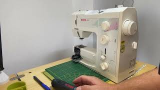 Bernina 1008 Service,Modifikation des Spulenhalters/сервис/шпульного держателя Sewing machine ремонт