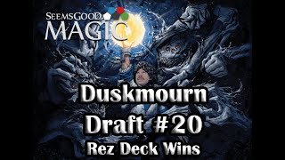 MTG Duskmourn Draft #20 | Rez Deck Wins