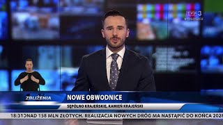 Nowe obwodnice dla Sępólna Krajeńskiego i Kamienia Krajeńskiego - TVP3 Bydgoszcz, 03-02-2025