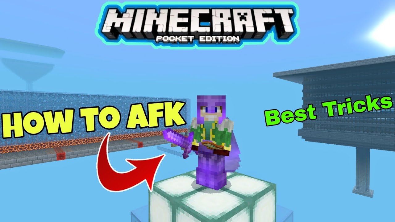 How To Afk In Minecraft Peёяшн New Tricks To Afk In Minecraft Pocket