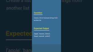 Python Interview Questions List Comprehension Video 10 #tjpython #python #tutorjoes