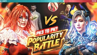 Pk3To Pk5  Popularity Battle Part-2 | Unexpected Last Minute | Intense Popularity Battle 😱