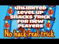 Dynamons world unlimited level up snacks new trick for new players 100% real trick without hack