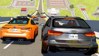 Big Ramp Jumps with Expensive Cars #5 - BeamNG Drive Crashes | DestructionNation