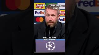 Siri tries to give Graham Potter advice in his post-match press conference 😂