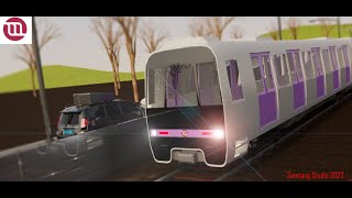 MTR Train CGI animation Part 8 ( 北京地鐵14号线 MTR )