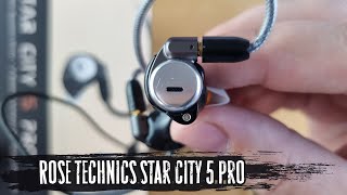 Rose Technics Star City 5 Pro headphones review: with a claim to quality