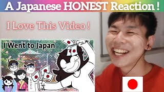 A Japanese Reaction | "What my trip to Japan was like" - Jaiden Animations
