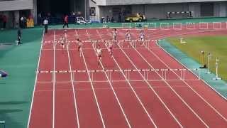 東日本実業団陸上競技会2015　女子400mH決勝