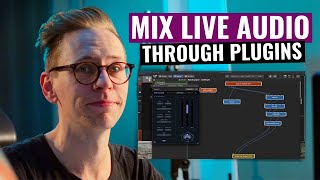 How to mix LIVE AUDIO through plugins (in DiGiCo S-Series Editor)