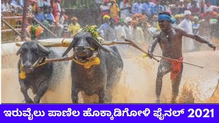 Iruvailu Panila final race at hokkadigoli kambala 2021 | ಇರುವೈಲ್ ಪಾಣಿಲ | ಹೊಕ್ಕಾಡಿಗೋಳಿ ಕಂಬಳ 2021