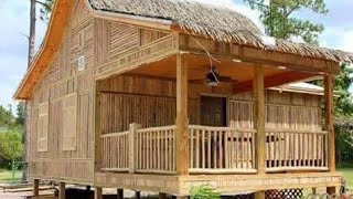 Amazing Bamboo House || Forest Home || Farmhouse || Wild Tree House 🏡#nature #video #tree#House