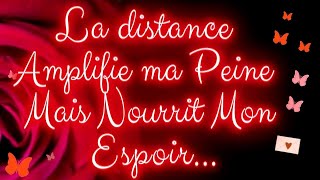 Je t'aime malgré la distance qui nous sépare💖 Lettre d'amour à distance