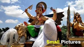 Uppal Nagole Ganesh Idol 2019 || Nagole Ganesh Making Video || Small pictures