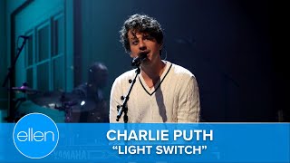 Charlie Puth Performs 'Light Switch'