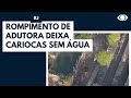 Mais de um milhão de pessoas sem água no Rio de Janeiro