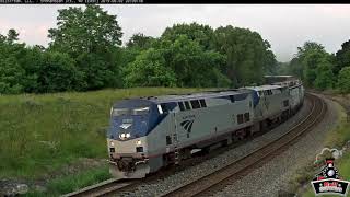 Amtrak 29 with AEM-7s and PV