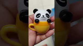 Cute Panda Lip Balm 🐼👄💄 #panda #shorts #lipbalm #collection #youtubeshorts #cute