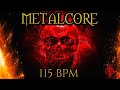 Metalcore Drum Track - 115 BPM (FREE WAV DOWNLOAD)