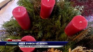 TV SEVERKA Posvätenie adventných vencov