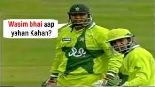 Waseem Akram | inzamam ul haq | T20 world cup l wasim akram recall funny about inzamam run out