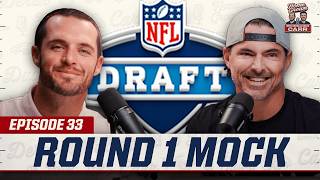 Full 2026 First Round Mock Draft | David and Derek Carr