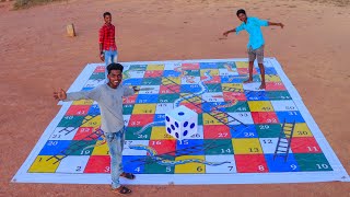 We Played Largest Saap Seedi | Snake🐍 And Ladder Game...