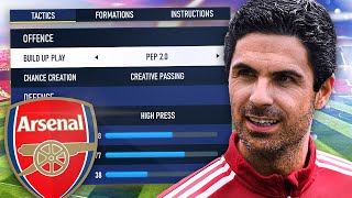 How to use Arteta’s Arsenal tactics in FIFA 23