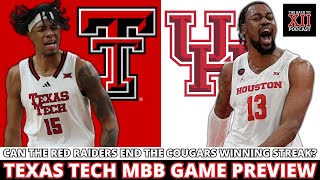 Texas Tech Basketball Game Preview: at #6 Houston