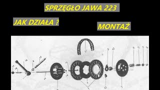 #237 MONTAŻ DEMONTAŻ SPRZĘGŁA JAWA 223 MUSTANG ROMET OGAR JAK DZIAŁA ZDJĄĆ SPRZĘGŁO 200