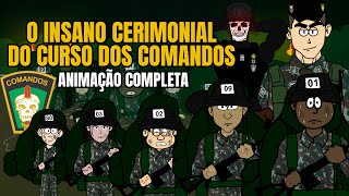 O INSANO CERIMONIAL DO CURSO DE COMANDOS COMPLETO + EXTRAS  💀 #comandos #caveira