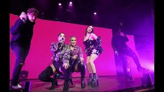 Mi Mala Remix en Las Vegas (Karol G, Becky G, Lali, Mau \u0026 Ricky)