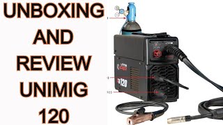 UNIMIG VIPER 120 SYNERGIC MIG WELDER UNBOXING AND REVIEW PART TWO