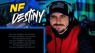 NF - Destiny (Gospel Musician Reaction)