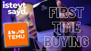 First Time Buying at TEMU App #temu #temuapp #onlineshopping #shopping