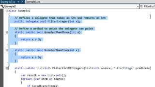 Lambda Expressions